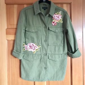 Top shop military jacket